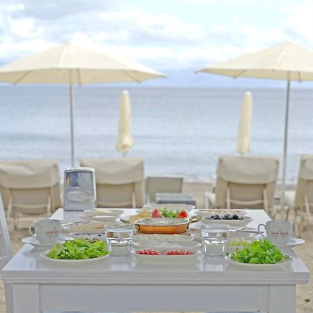 Oemer Aybak Beach Hotel Bodrum Eksteriør bilde