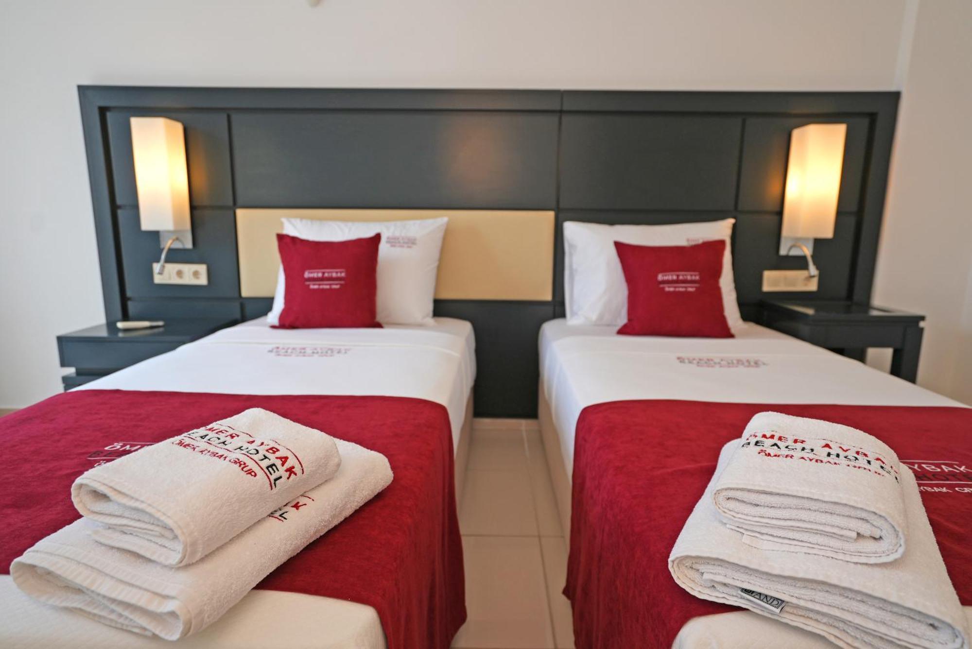 Oemer Aybak Beach Hotel Bodrum Eksteriør bilde