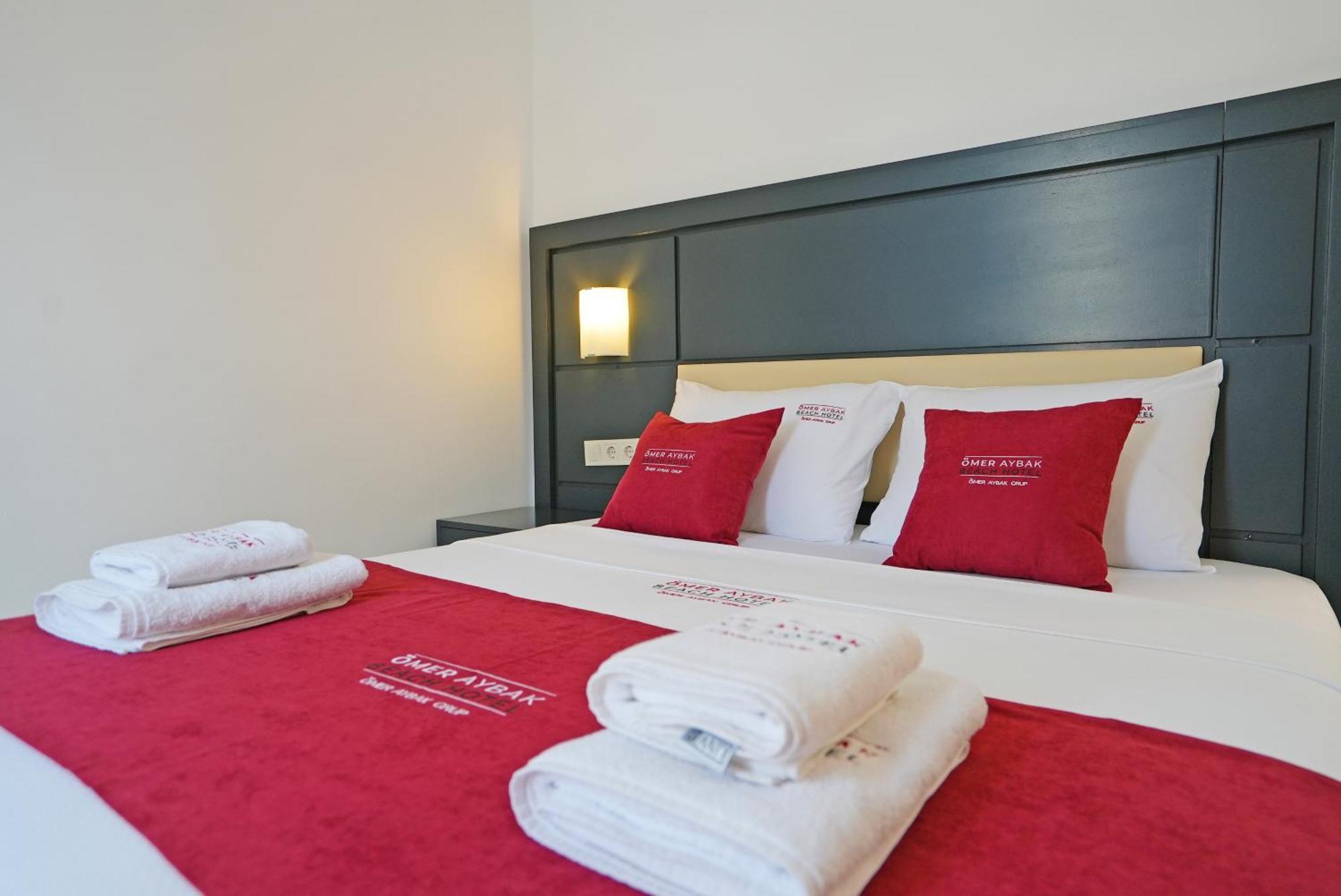 Oemer Aybak Beach Hotel Bodrum Eksteriør bilde